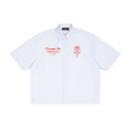 Rosemann Ave. Striped Boxy Button-Up Shirt
