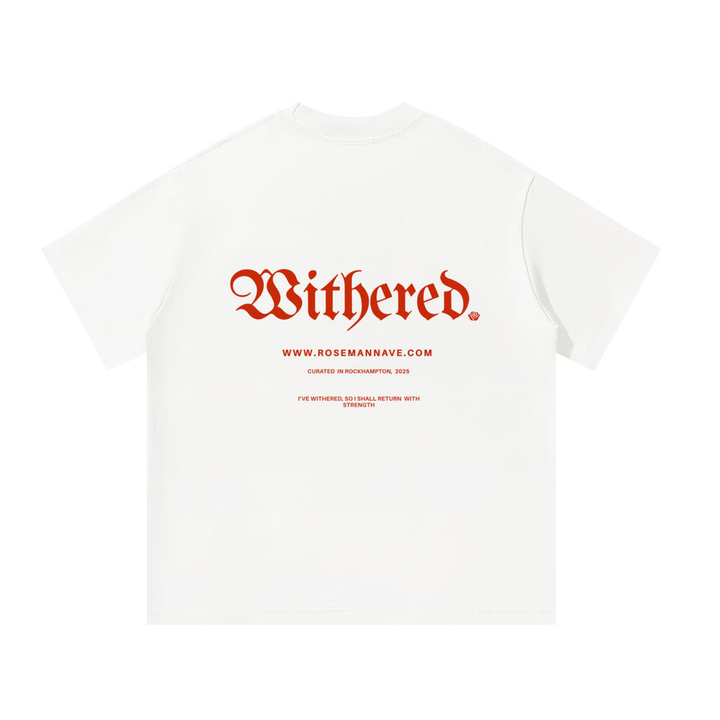 Withered. Oversized Tee