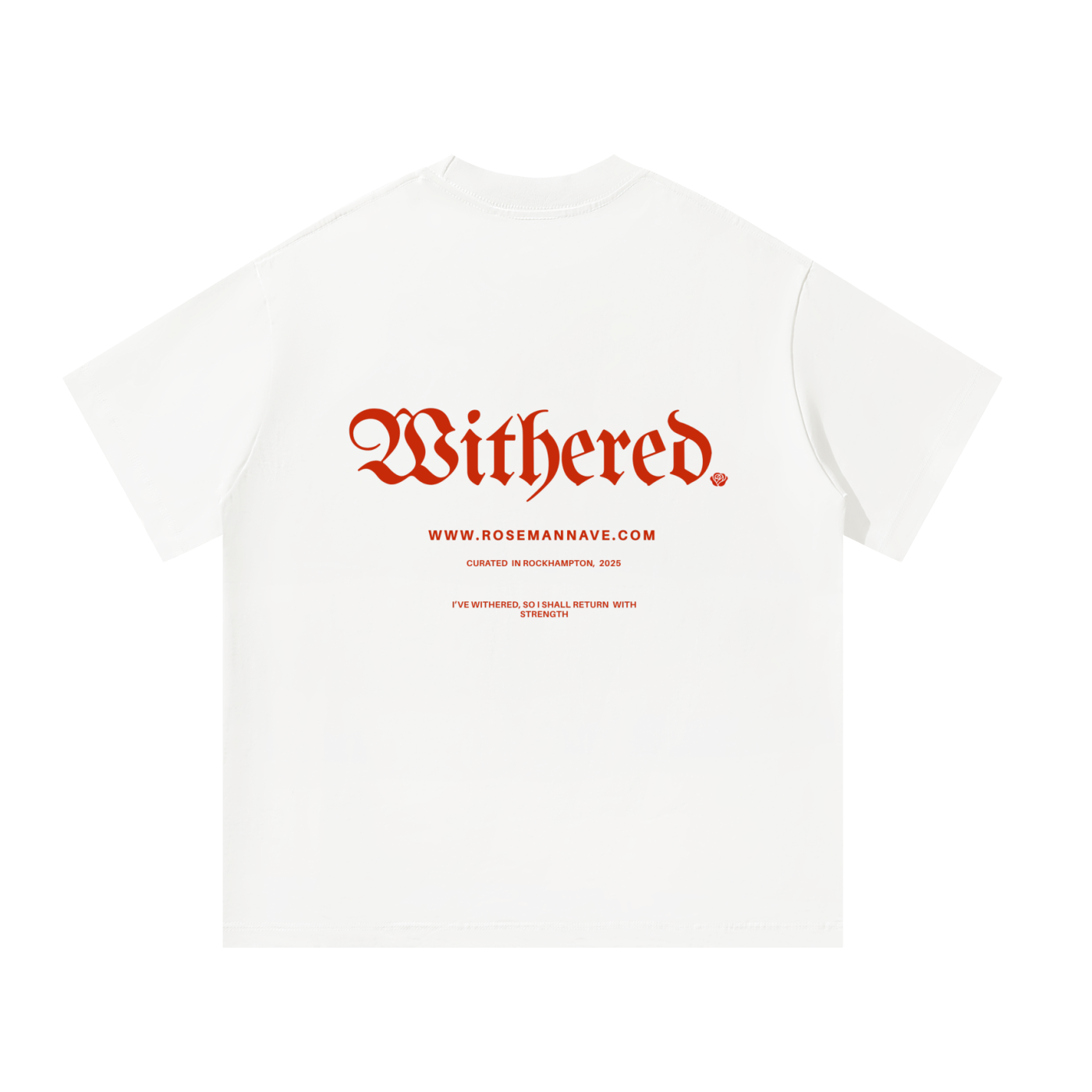 Withered. Oversized Tee