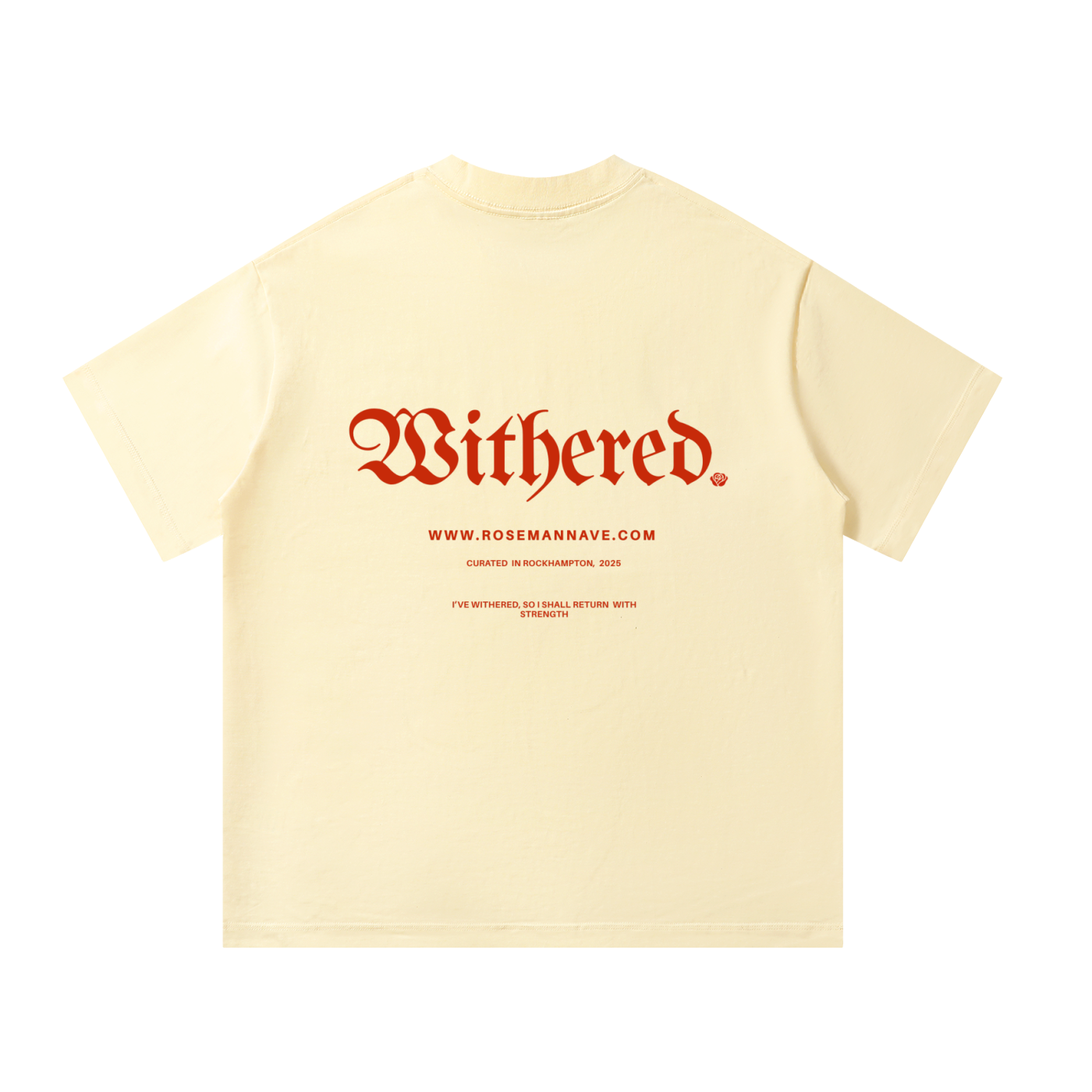 Withered. Oversized Tee