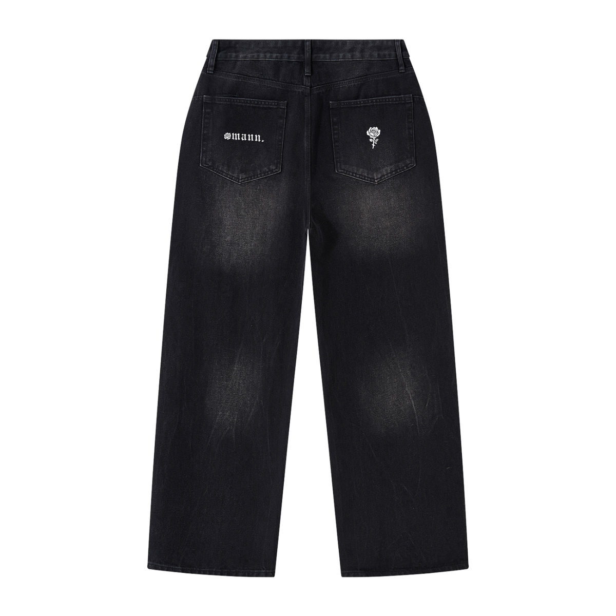 Rosemann. Vintage Wash Wide Jeans