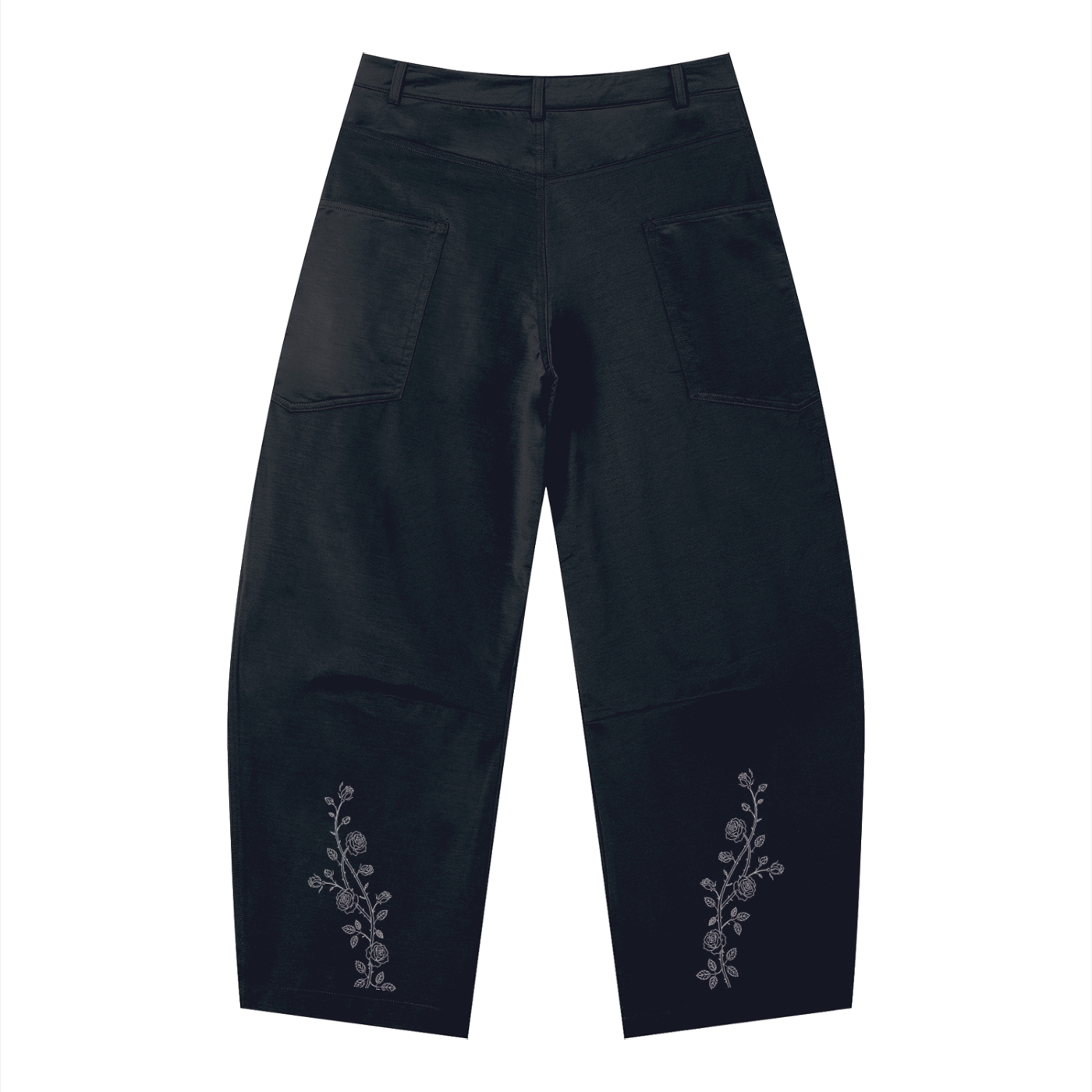 Rose Vines. Barrel Pants