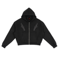 Rose Vines Boxy Hoodie