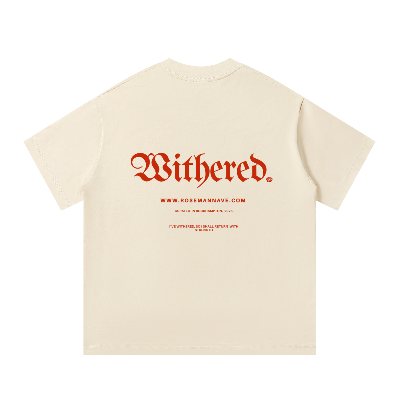 Withered. Oversized Tee